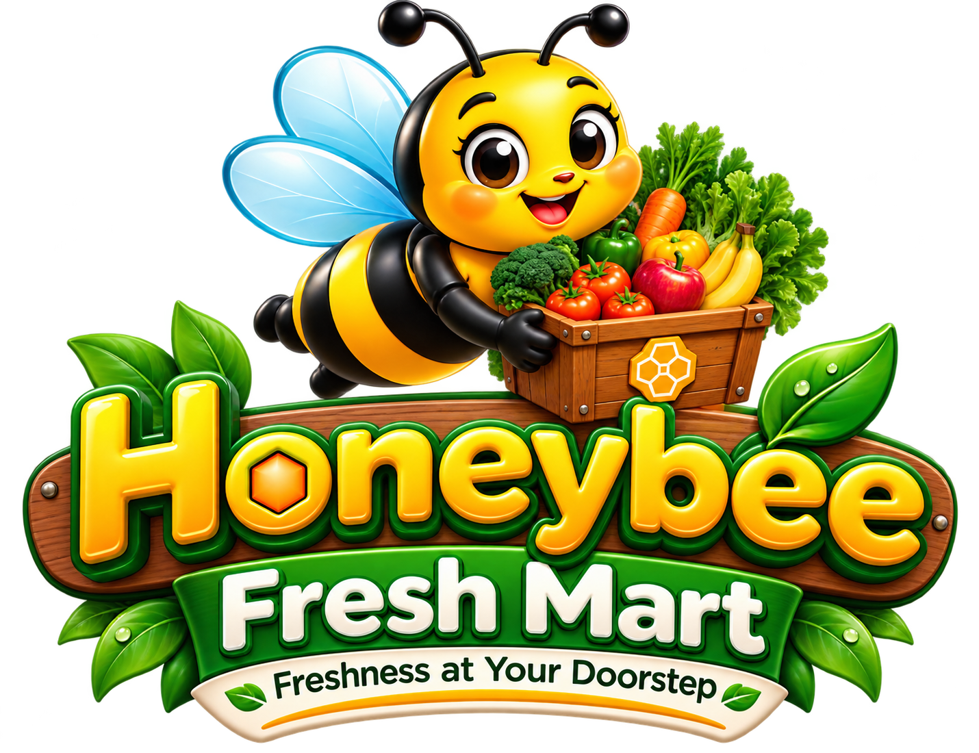 Honeybee Fresh Mart logo